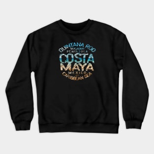 Costa Maya, Quintana Roo, Mexico, Caribbean Sea Crewneck Sweatshirt